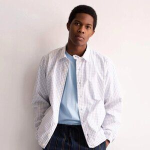 Noah Windowpane Shirt Jacket